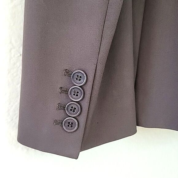 Calvin Klein Women's Brown Blazer size 8 Professional Formal Contemporary - Picture 9 of 15